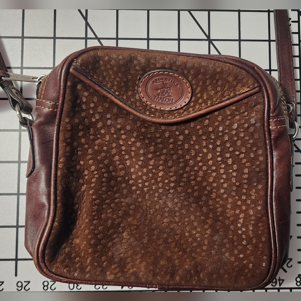 Brown Leather Crossbody Bag